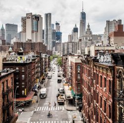 Usa, manhattan, contrasts — test