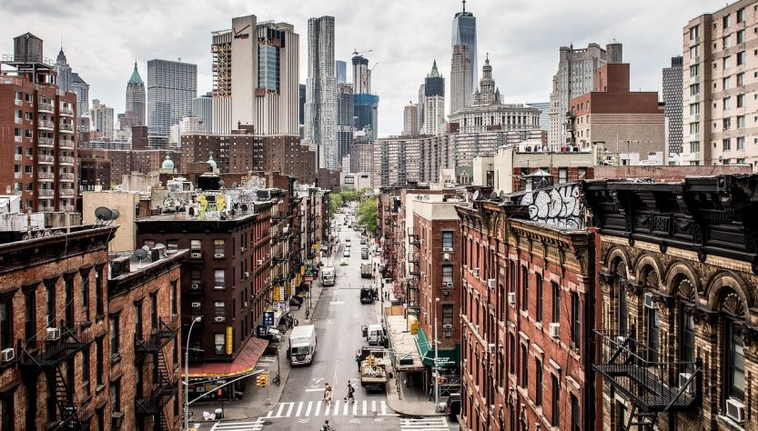 Usa, manhattan, contrasts — test